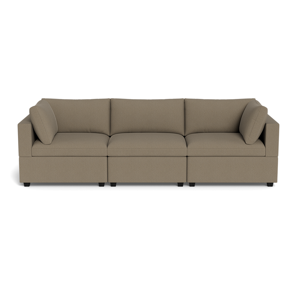 Kova Box Cushion Sofa 122"