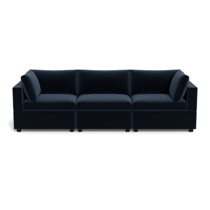 Kova Box Cushion Sofa 122"