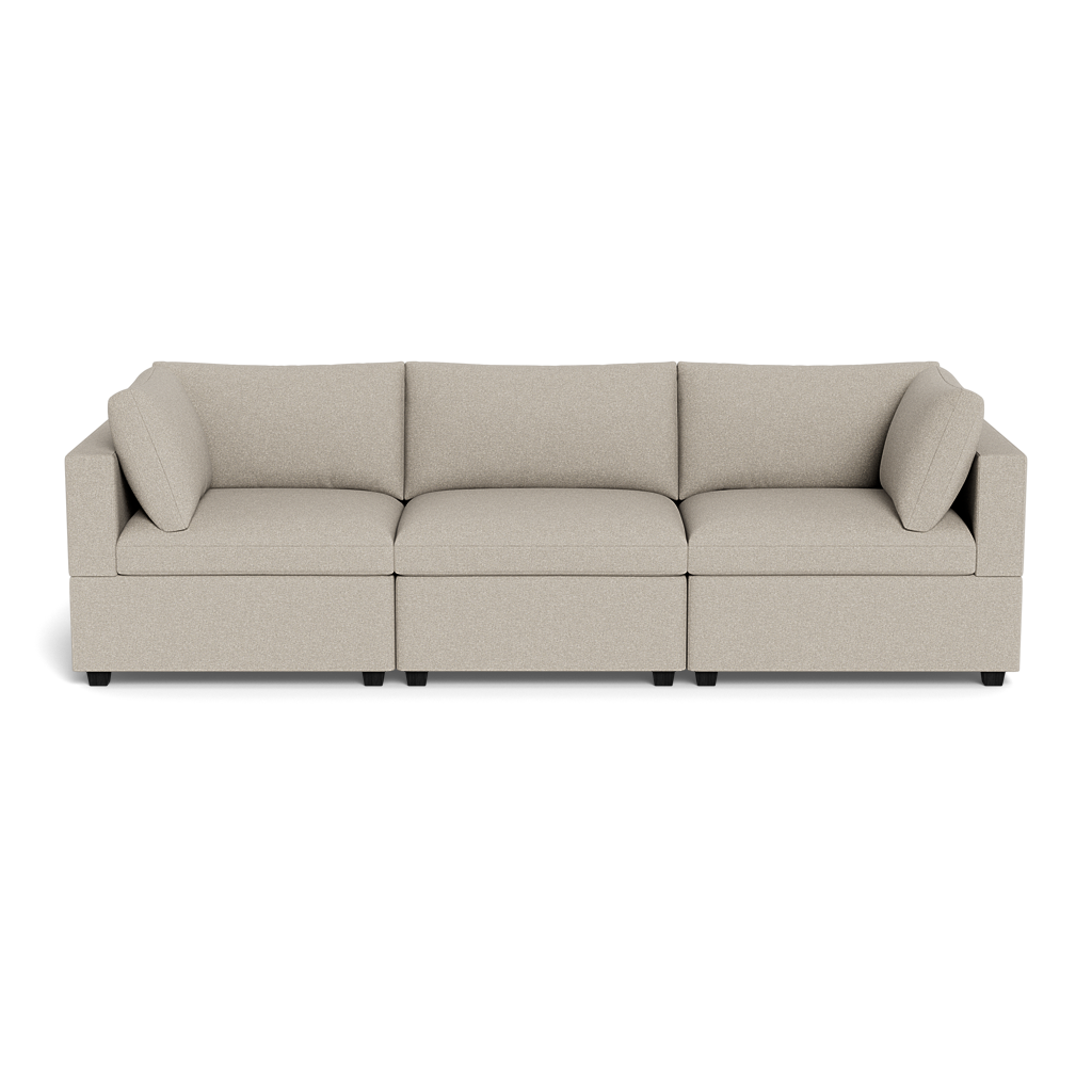 Kova Box Cushion Sofa 122"