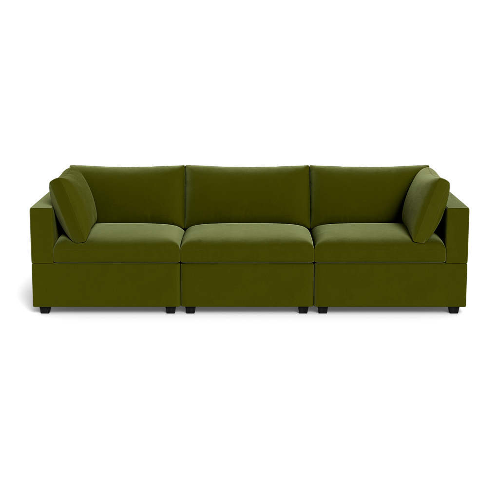 Kova Box Cushion Sofa 122"