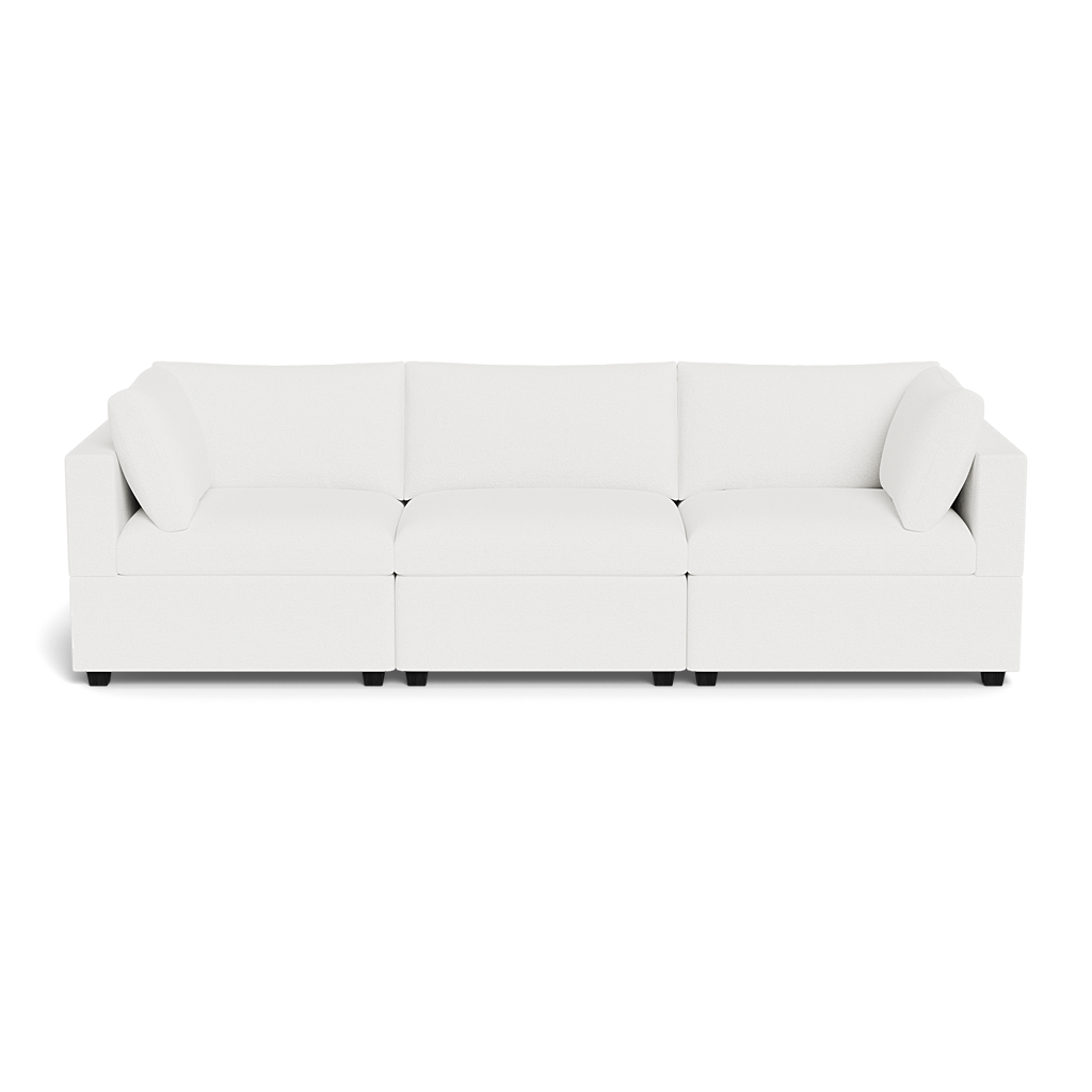 Kova Box Cushion Sofa 122"