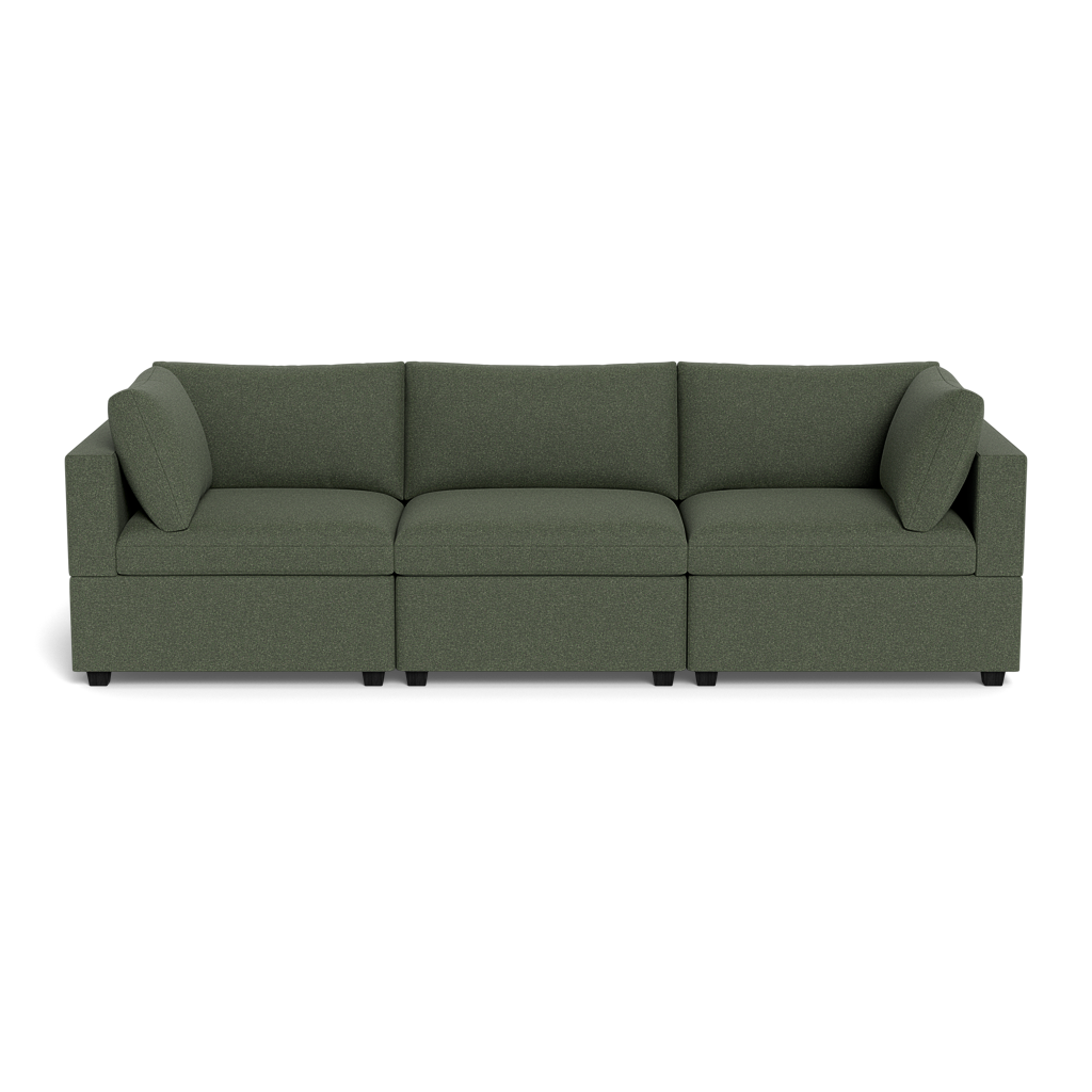 Kova Box Cushion Sofa 122"