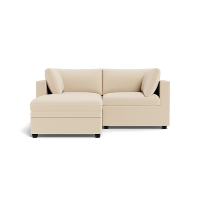 Kova Box Cushion Sofa 86" + Ottoman
