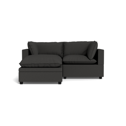Kova Pillow Cushion Sofa 86" + Ottoman