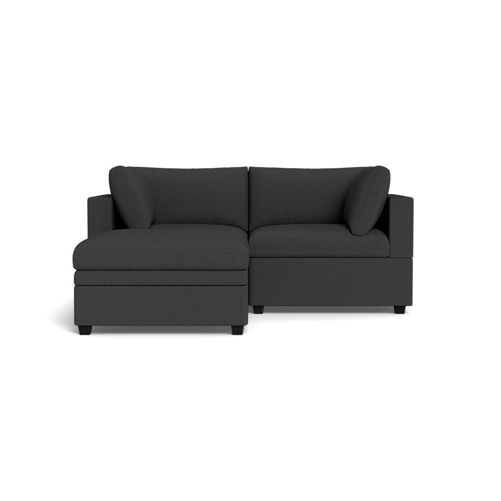 Kova Box Cushion Sofa 86" + Ottoman