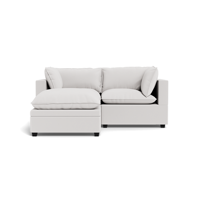 Kova Pillow Cushion Sofa 86" + Ottoman