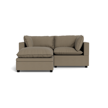Kova Pillow Cushion Sofa 86" + Ottoman