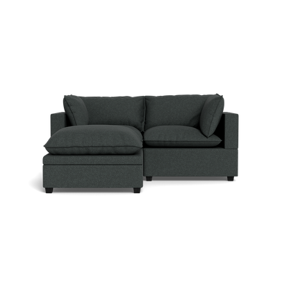Kova Pillow Cushion Sofa 86" + Ottoman