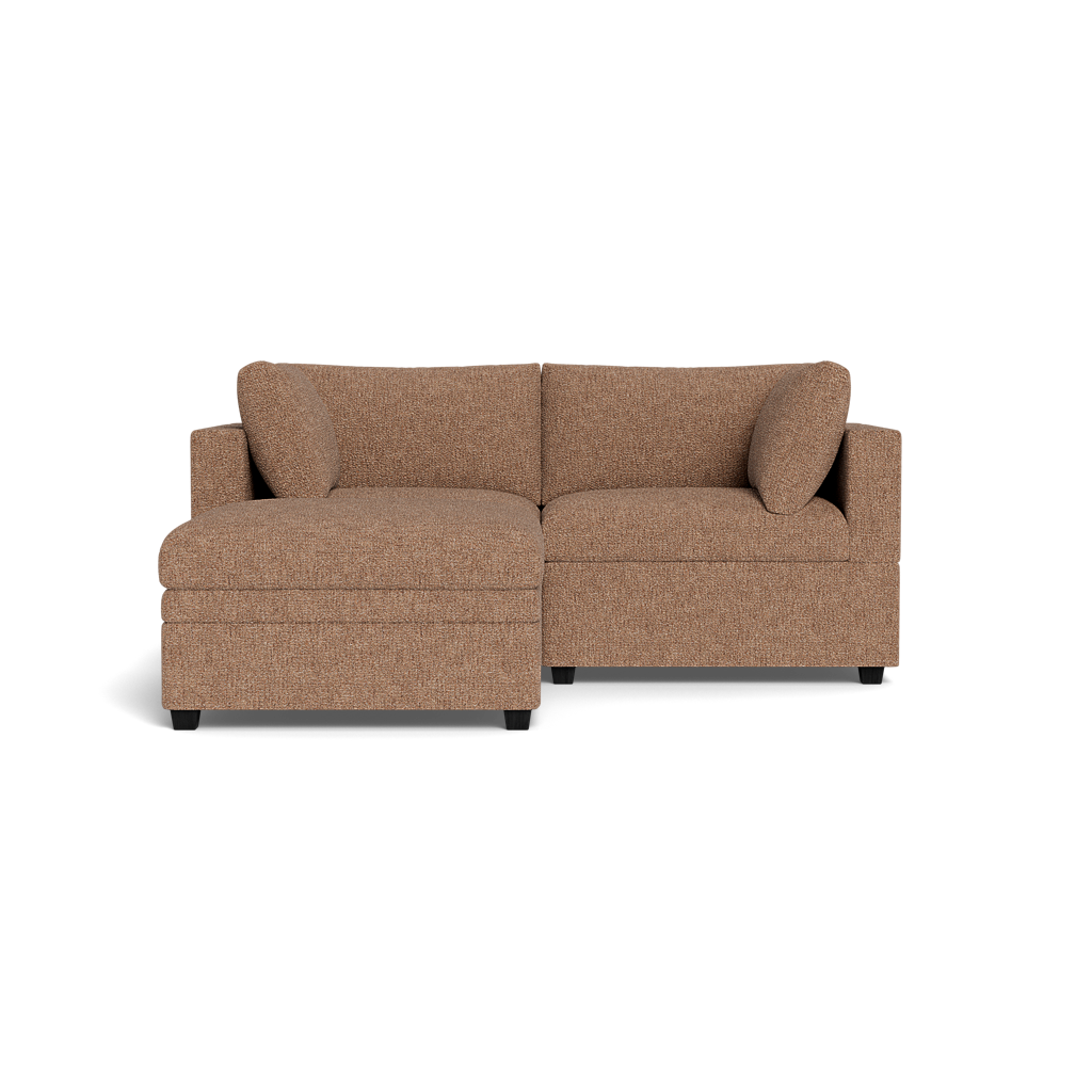Kova Box Cushion Sofa 86" + Ottoman