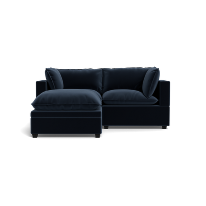 Kova Pillow Cushion Sofa 86" + Ottoman