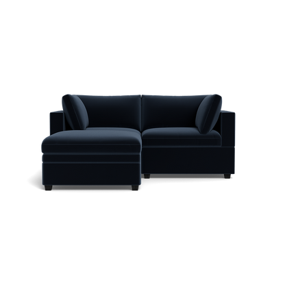 Kova Box Cushion Sofa 86" + Ottoman
