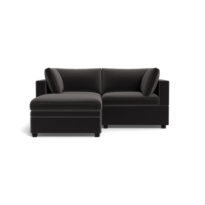Kova Box Cushion Sofa 86" + Ottoman