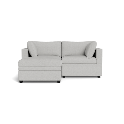 Kova Box Cushion Sofa 86" + Ottoman