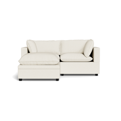 Kova Pillow Cushion Sofa 86" + Ottoman