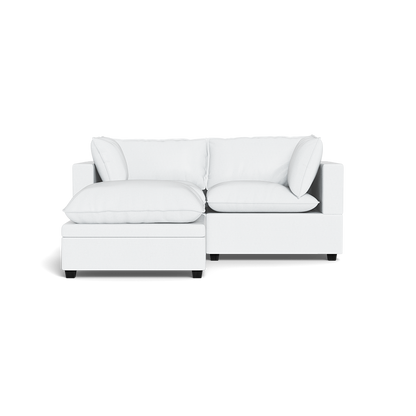 Kova Pillow Cushion Sofa 86" + Ottoman