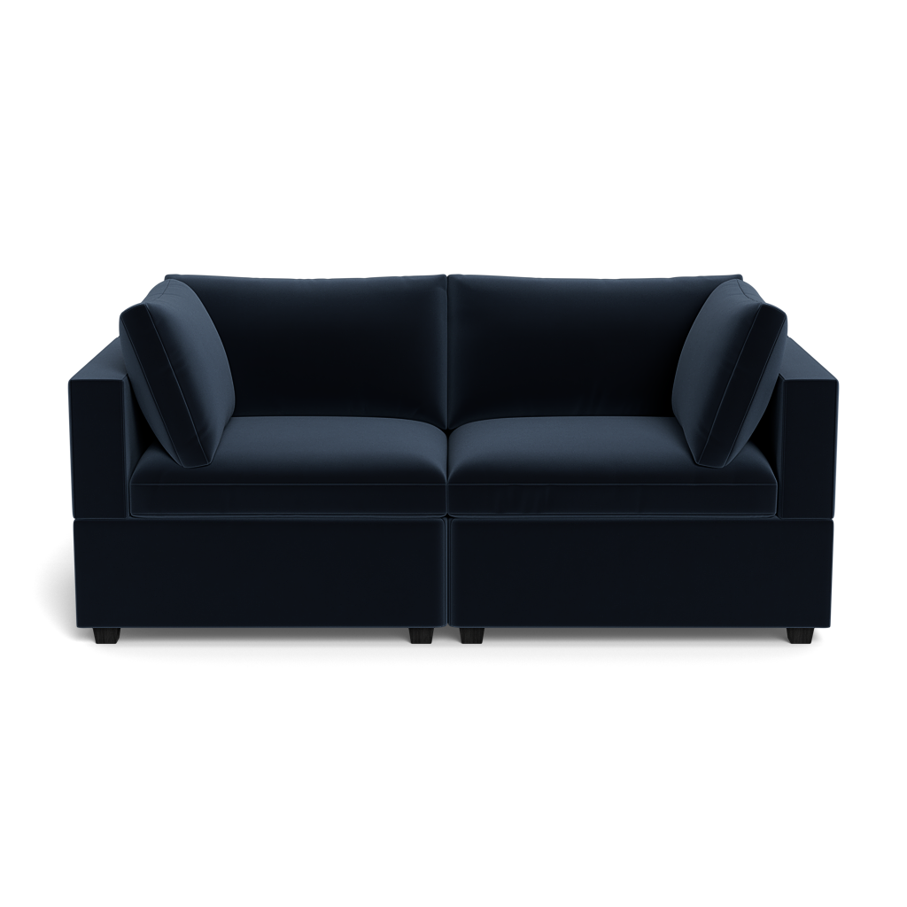 Kova Box Cushion Sofa 86"