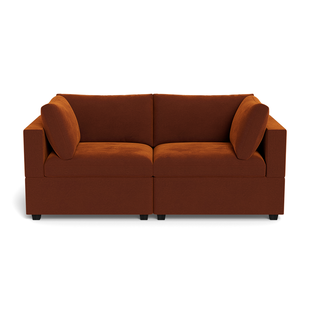 Kova Box Cushion Sofa 86"