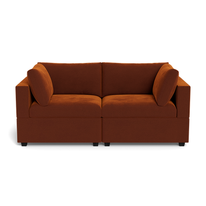 Kova Box Cushion Sofa 86"