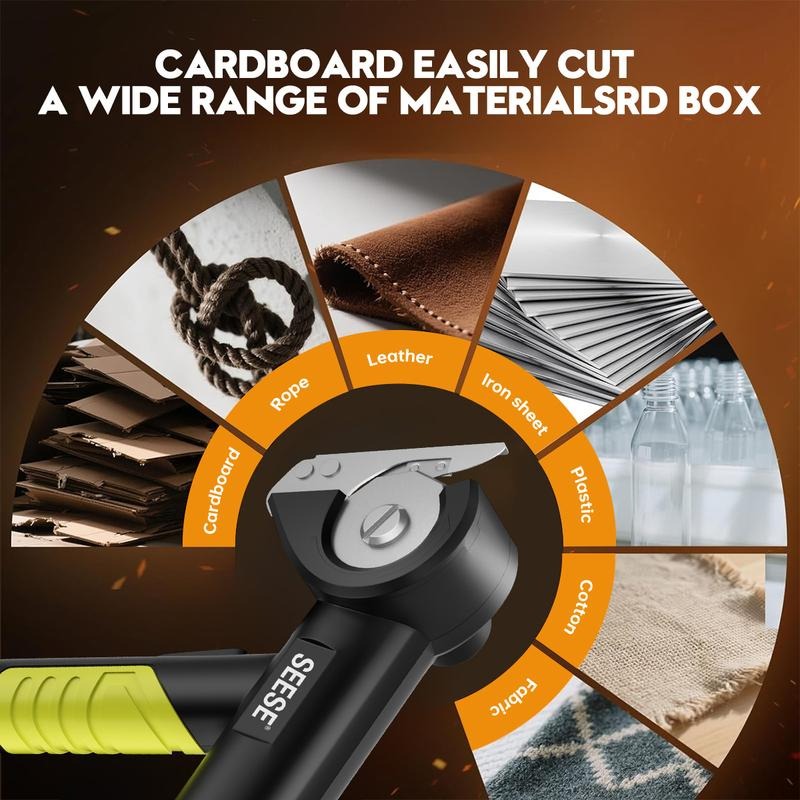 Cordless Rechargeable Electric Scissors – Portable Electric Cutter for Fabric, Cardboard, Carpet & Leather, Sewing & Craft Cutting Tool backtoschool