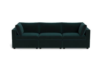Kova Box Cushion Sofa 122"
