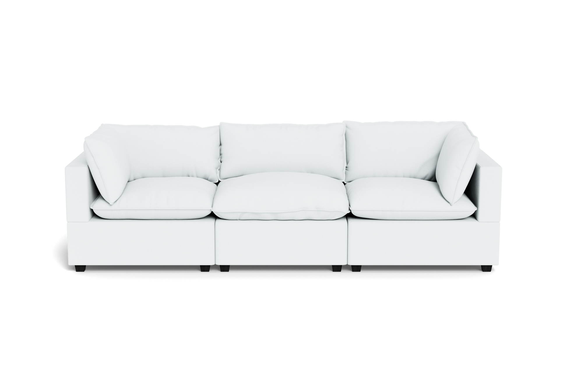 Kova Box Cushion Sofa 122"