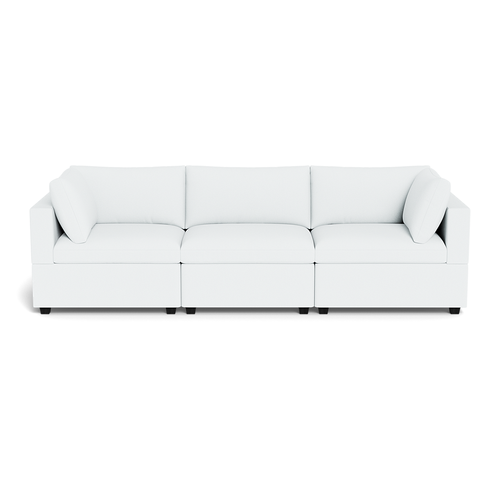 Kova Box Cushion Sofa 122"