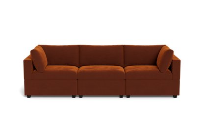 Kova Box Cushion Sofa 122"
