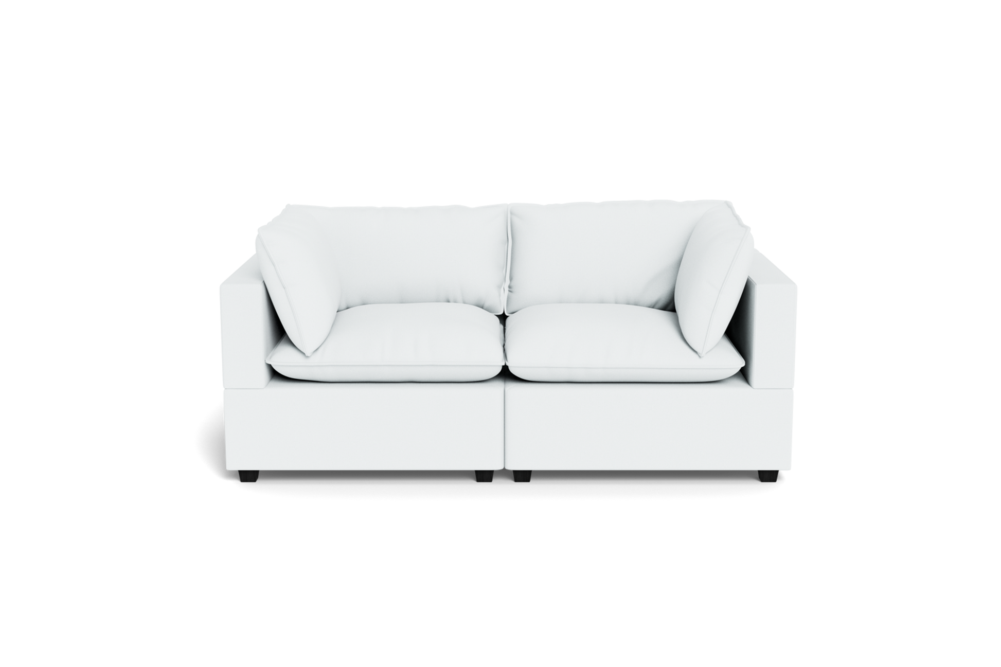 Kova Box Cushion Sofa 86"