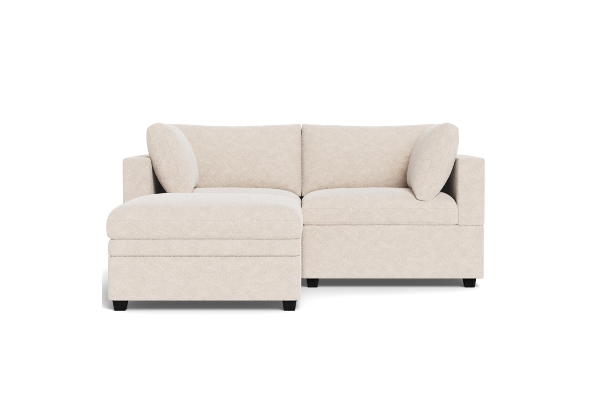 Kova Box Cushion Sofa 86" + Ottoman