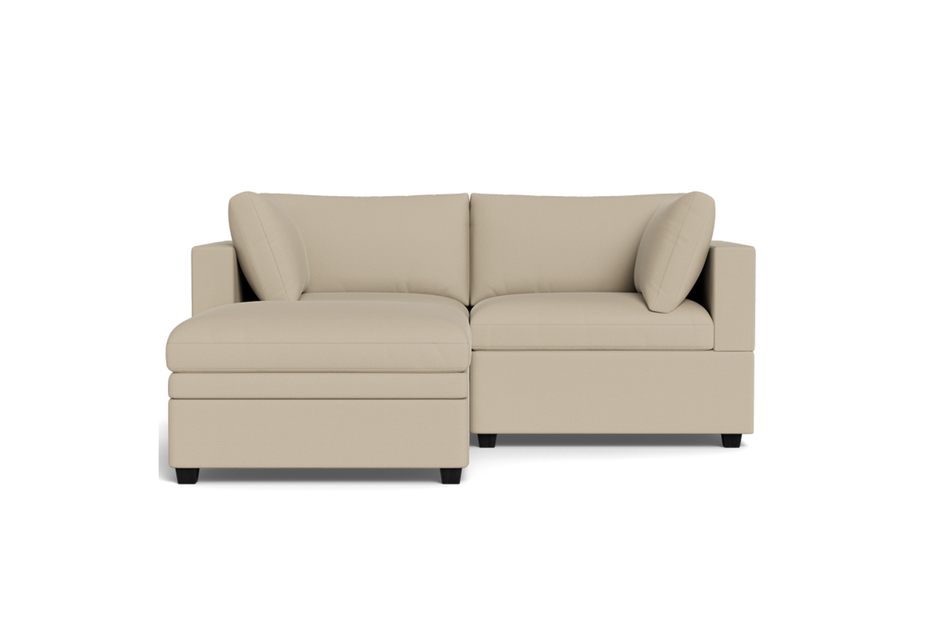 Kova Box Cushion Sofa 86" + Ottoman