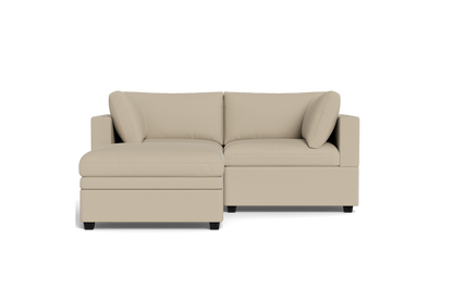 Kova Box Cushion Sofa 86" + Ottoman