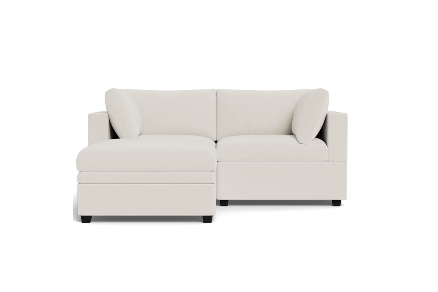 Kova Box Cushion Sofa 86" + Ottoman