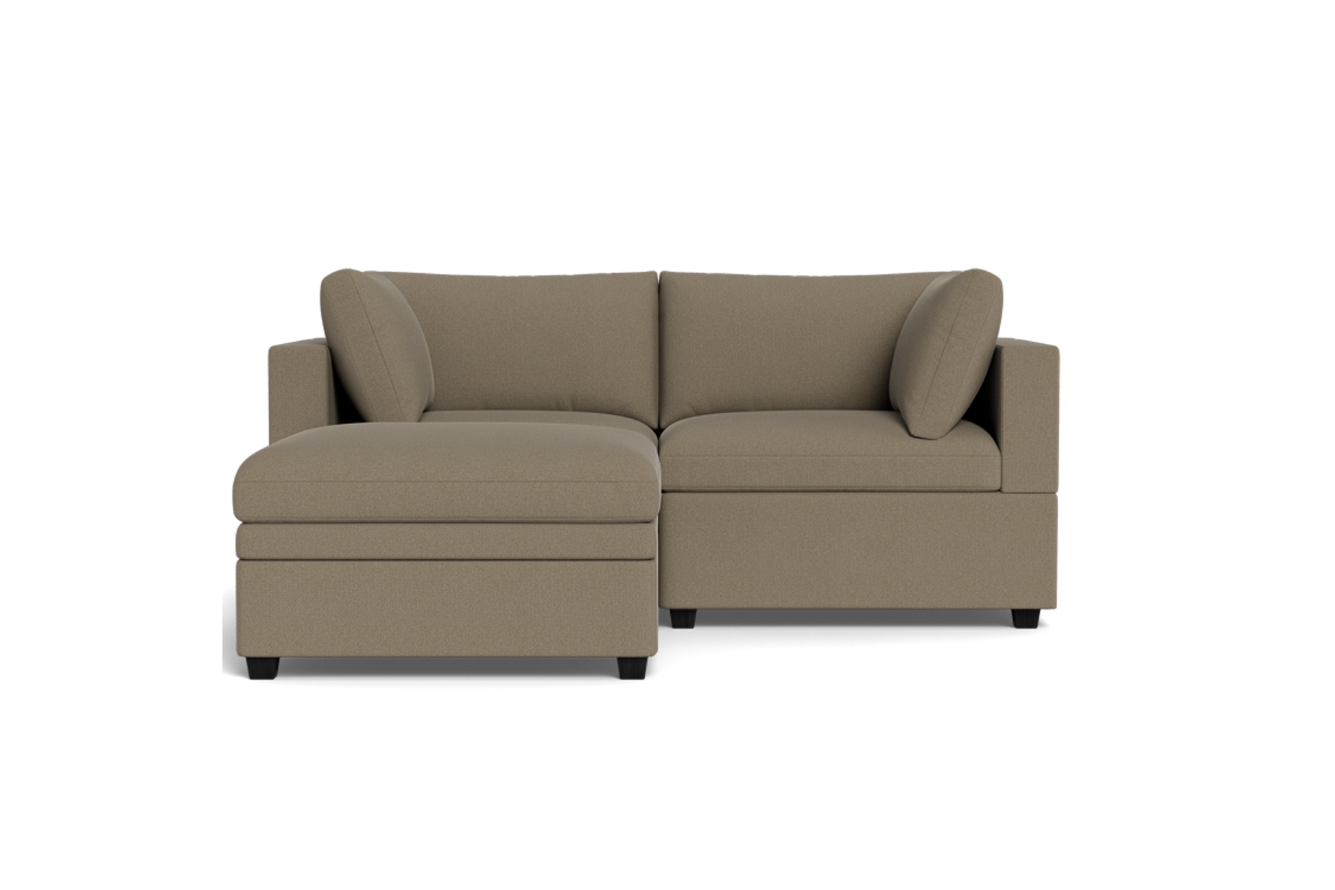 Kova Box Cushion Sofa 86" + Ottoman
