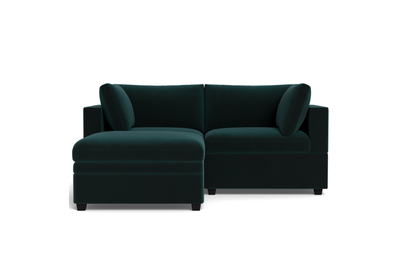 Kova Box Cushion Sofa 86" + Ottoman