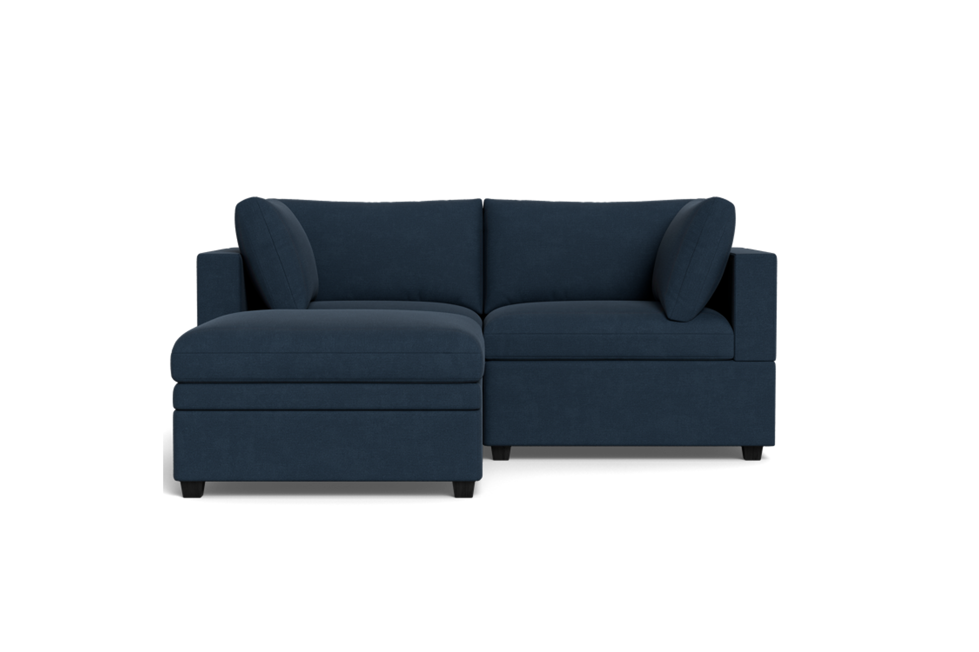 Kova Box Cushion Sofa 86" + Ottoman