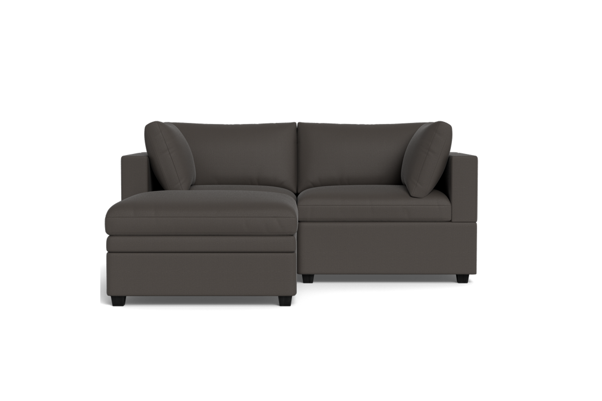 Kova Box Cushion Sofa 86" + Ottoman
