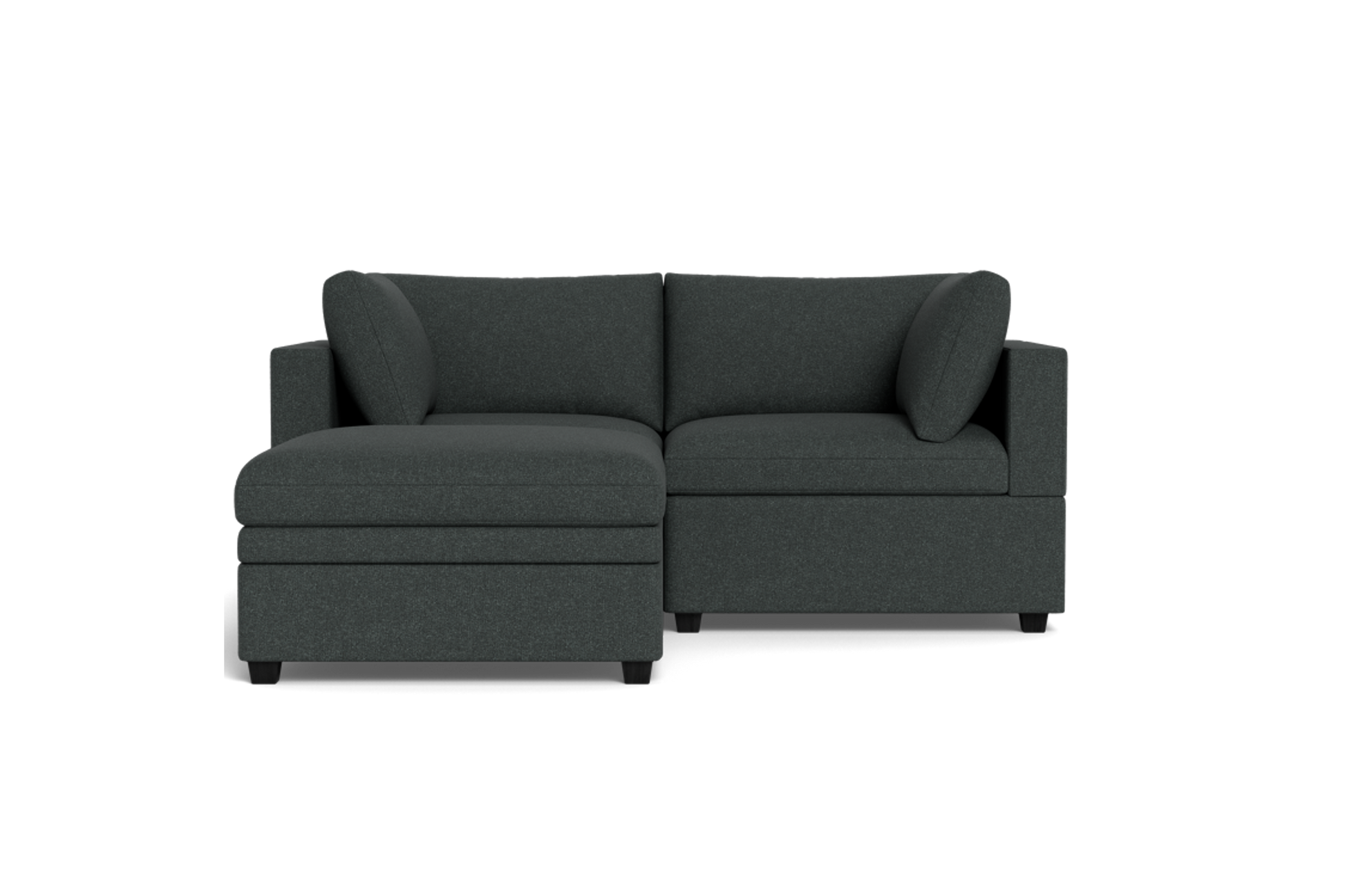 Kova Box Cushion Sofa 86" + Ottoman