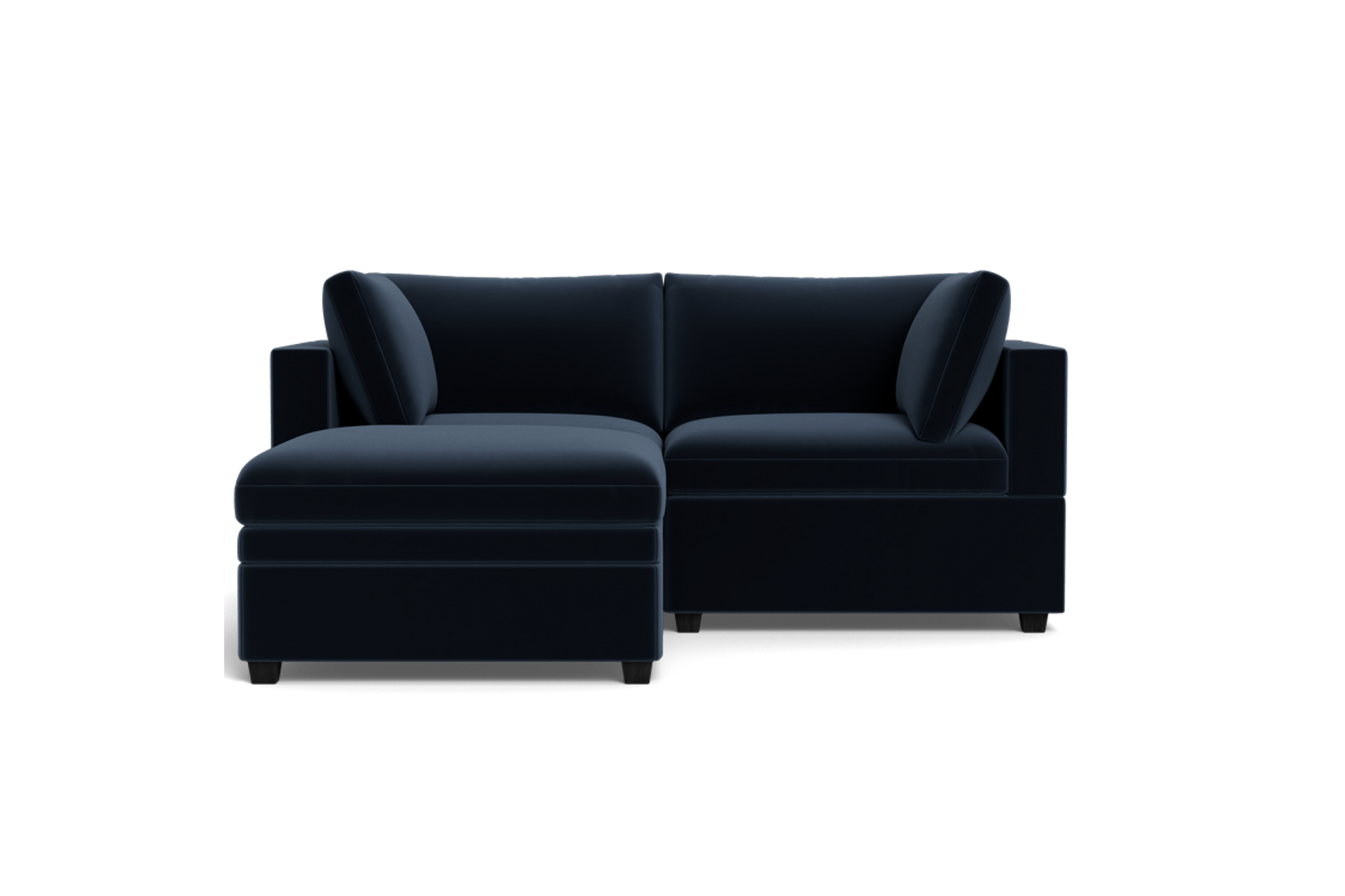 Kova Box Cushion Sofa 86" + Ottoman