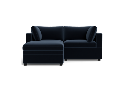 Kova Box Cushion Sofa 86" + Ottoman