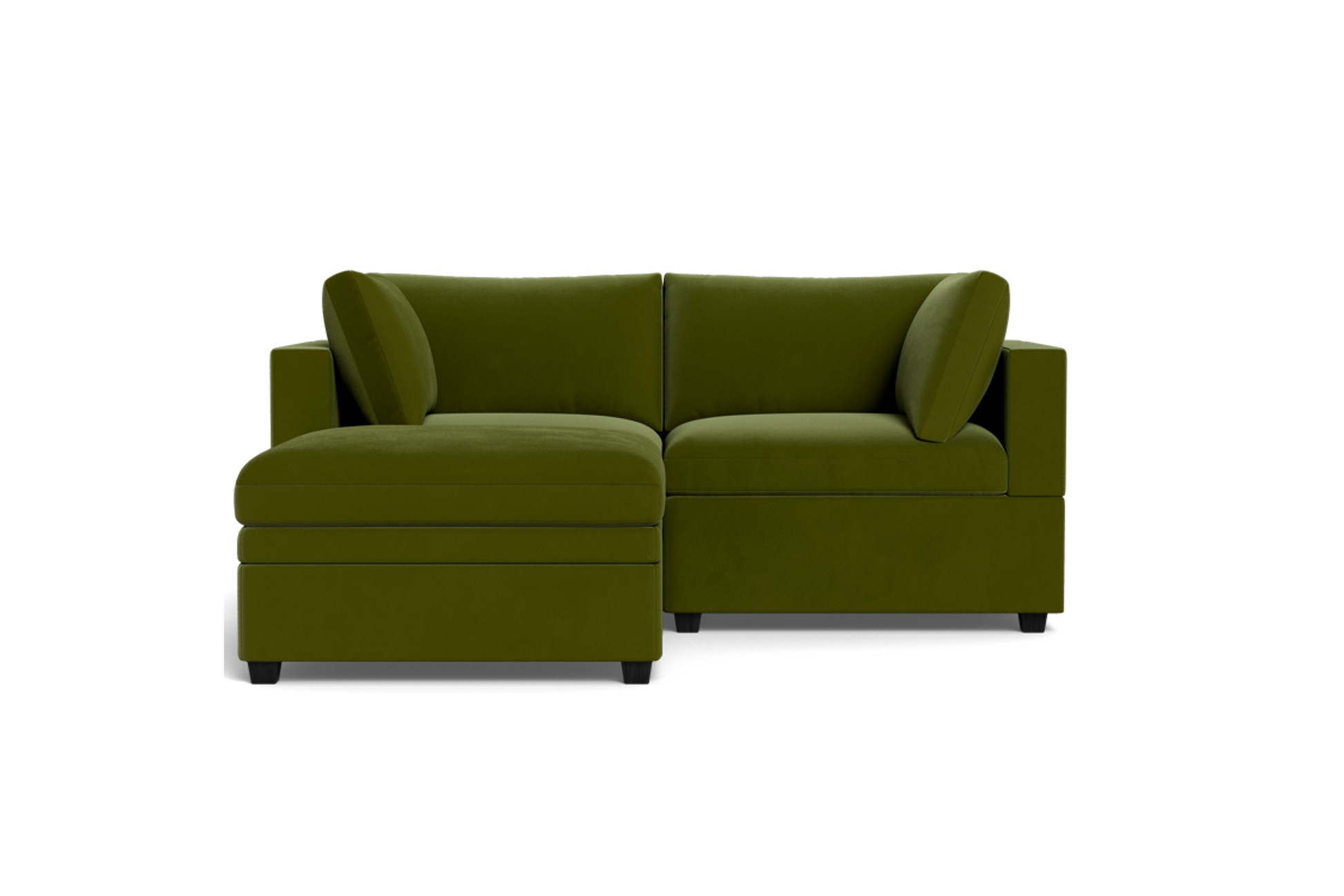 Kova Box Cushion Sofa 86" + Ottoman