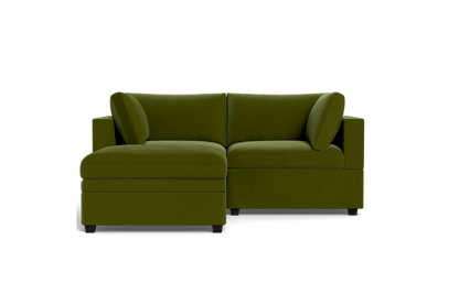 Kova Box Cushion Sofa 86" + Ottoman