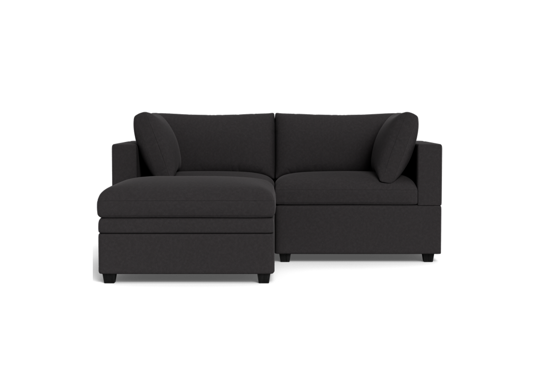 Kova Box Cushion Sofa 86" + Ottoman