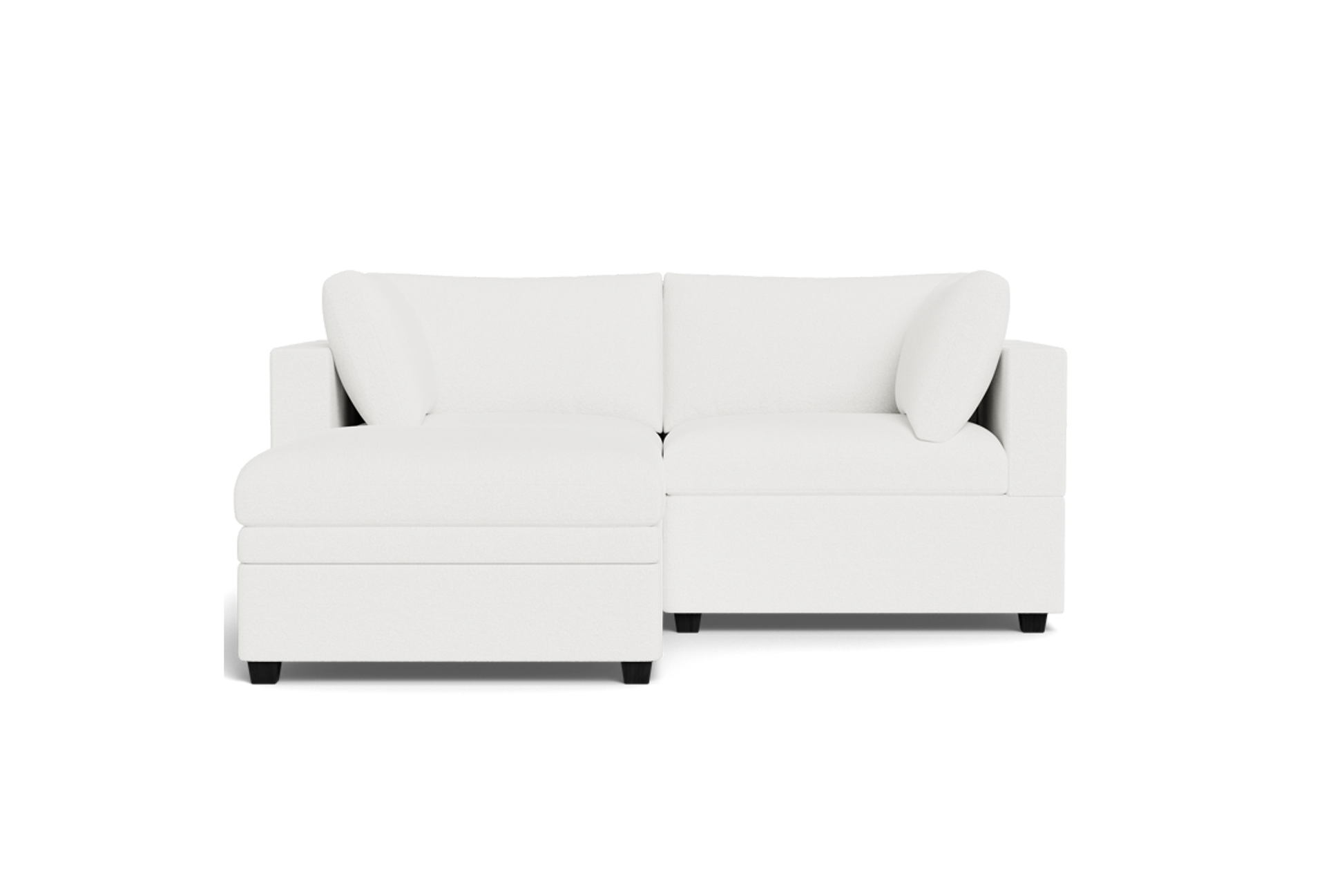 Kova Box Cushion Sofa 86" + Ottoman