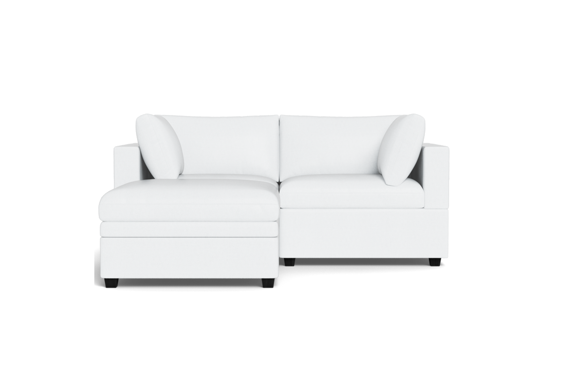 Kova Box Cushion Sofa 86" + Ottoman