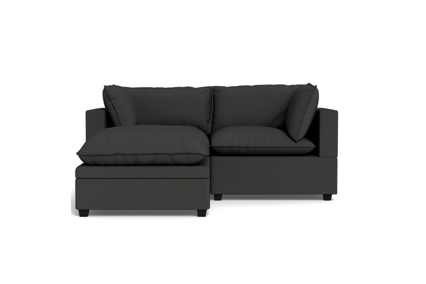 Kova Pillow Cushion Sofa 86" + Ottoman
