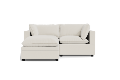 Kova Pillow Cushion Sofa 86" + Ottoman