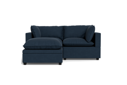Kova Pillow Cushion Sofa 86" + Ottoman