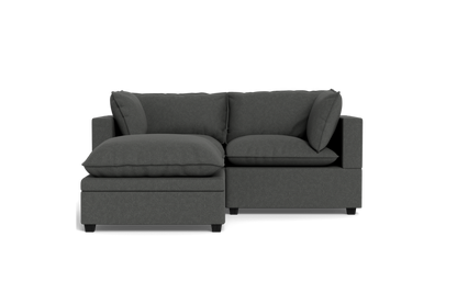 Kova Pillow Cushion Sofa 86" + Ottoman
