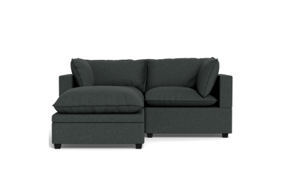 Kova Pillow Cushion Sofa 86" + Ottoman