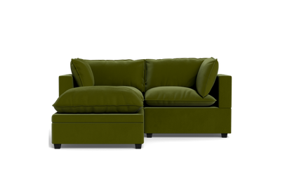 Kova Pillow Cushion Sofa 86" + Ottoman